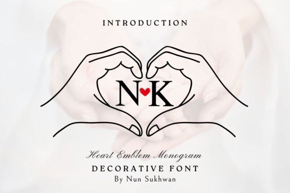 Adding a Personal Touch with Heart Emblem Monogram