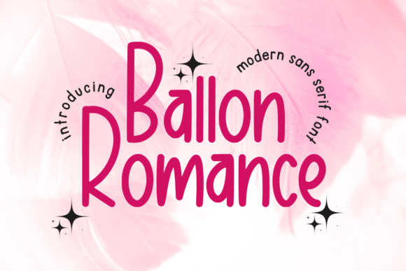 Ballon Romance: A Friendly Handwritten Font for Every Occasion