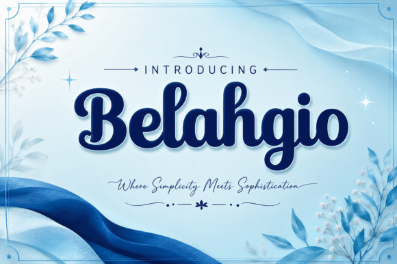 Belahgio: The Font That Blends Retro Soul with Modern Style