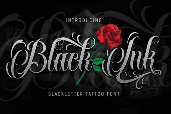 Black Ink: A Modern Blackletter Font for Bold Branding