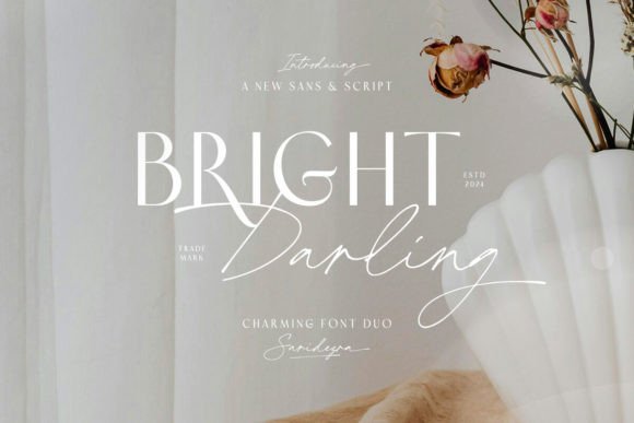 Bright Darling Duo: The Font Pairing That Balances Polish and Personality