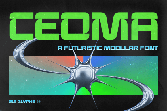 Ceoma: The Modular Typeface for Futuristic Design