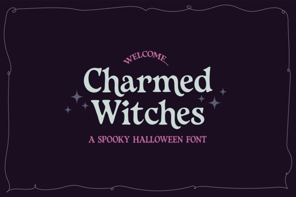 Charmed Witches: Sophisticated Spooky Serif Font