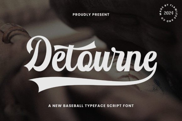 Detourne: Capturing Baseball's Nostalgic Charm in Your Designs