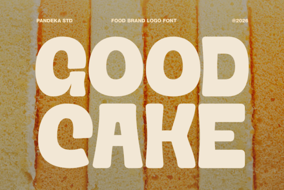 Good Cake: A Sweet Typeface for Your Brand
