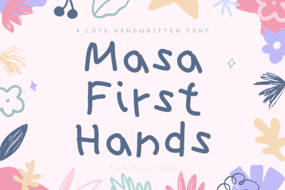Masa First Hands: The Playful Display Font for Creative Brands