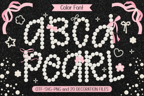 Pearl: The Font That Brings Soft, Preppy Elegance to Your Projects