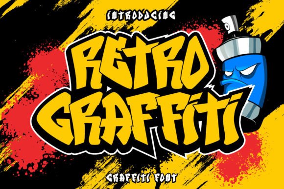 Retro Graffiti: A Bold Typeface for Authentic Urban Design