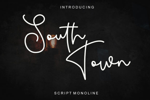 South Town: The Handwritten Font for Friendly, Authentic Designs