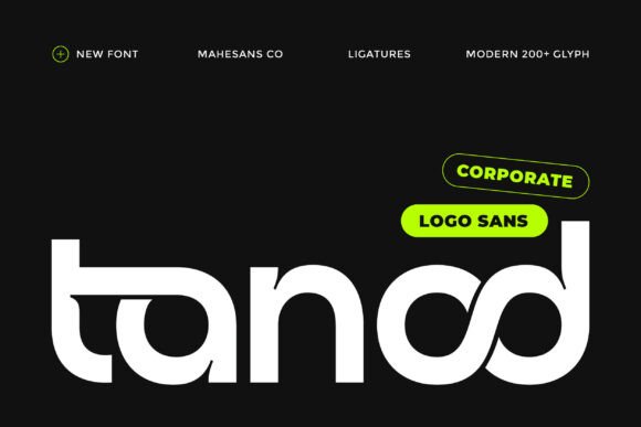 Tanod: The Modern Sans Serif for Logos That Command Attention