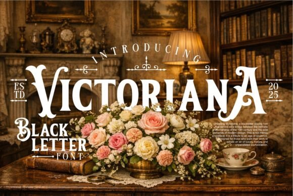 Victoriana: A Font That Carries the Weight of History
