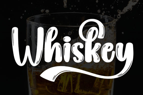 Whiskey Font: A Sweet and Friendly Handwritten Typeface for Creative Projects