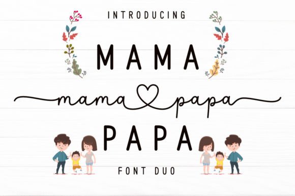 Why Mama Papa Duo is the Cursive Font Your Brand Needs